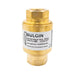 Bulgin GRV25 brass gas check valve with 1/2-inch BSP female fitting, designed for safety and flow control in gas systems.