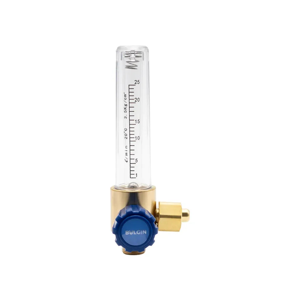 Bulgin Gas Flowmeter with Regulator 0–25 LPM - Titan Gas Equipment