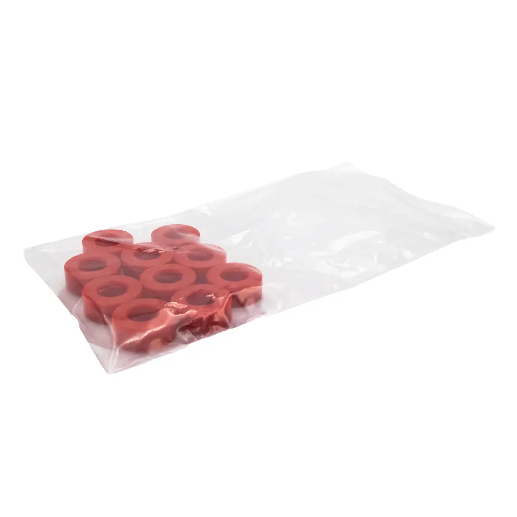 Bulgin 6mm polyurethane gas washer for CO2 connections, soft seal, 10-pack, suitable for secure fittings and gas line connections.